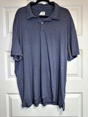 IZOD Golf Men’s XL Blue Polo Shirt 1136